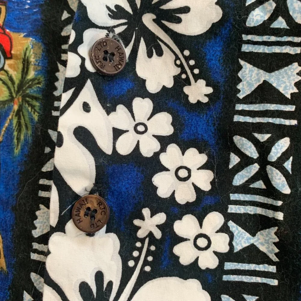RJC Hawaiian Print 100% Cotton Tee 6 Months